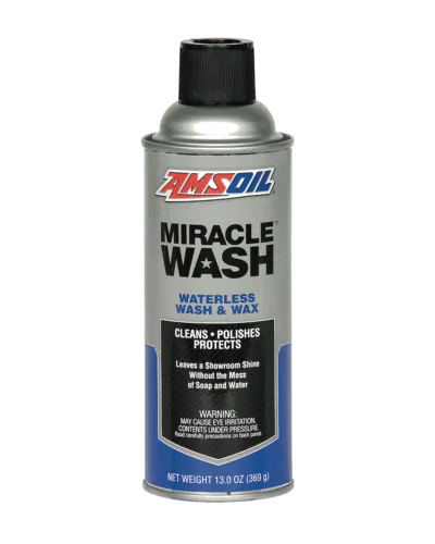 AMSOIL Miracle Wash Waterless Wash and Wax Spray can