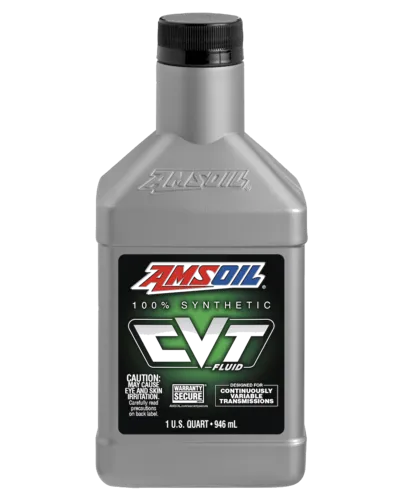AMSOIL 100% Synthetic CVT Fluid quart bottle