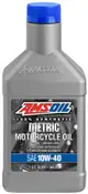AMSOIL 100% Synthetic Metric Motorcycle Oil 10W-40 bottle